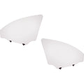 Set of 2 Front Door Glasses for Mitsubishi Galant