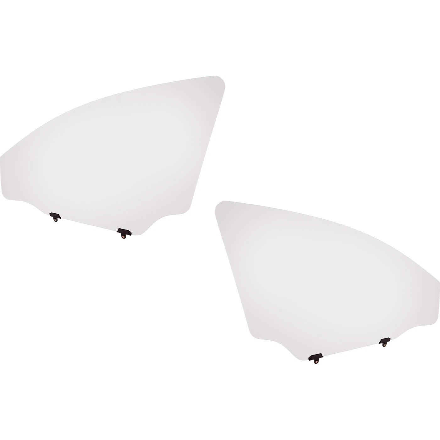 Set of 2 Front Door Glasses for Mitsubishi Galant