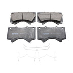 DuraGo Front Rotors & TRW Pro Ceramic Brake Pads Kit for LX570 Sequoia Tundra (2007–2021)