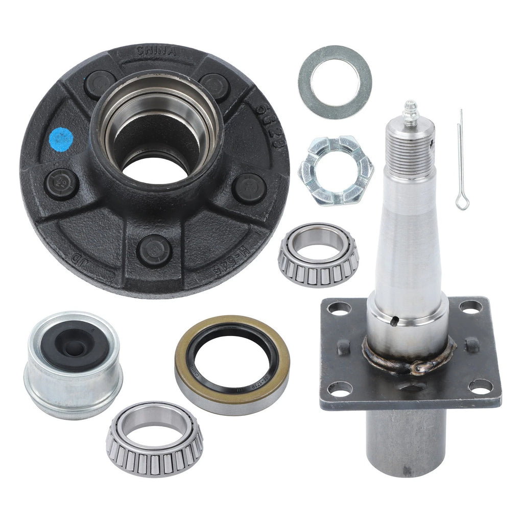 5 Lug 4.5" Bolt Trailer Hub Kit for Trailer (Universal)