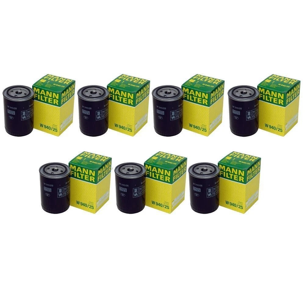 Set of 7 Engine Oil Filters for Audi Nissan VW Volvo