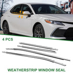 Set of 4 Weatherstrip Window Seal No. 7572006230/7571006230 for Toyota Camry (2018)