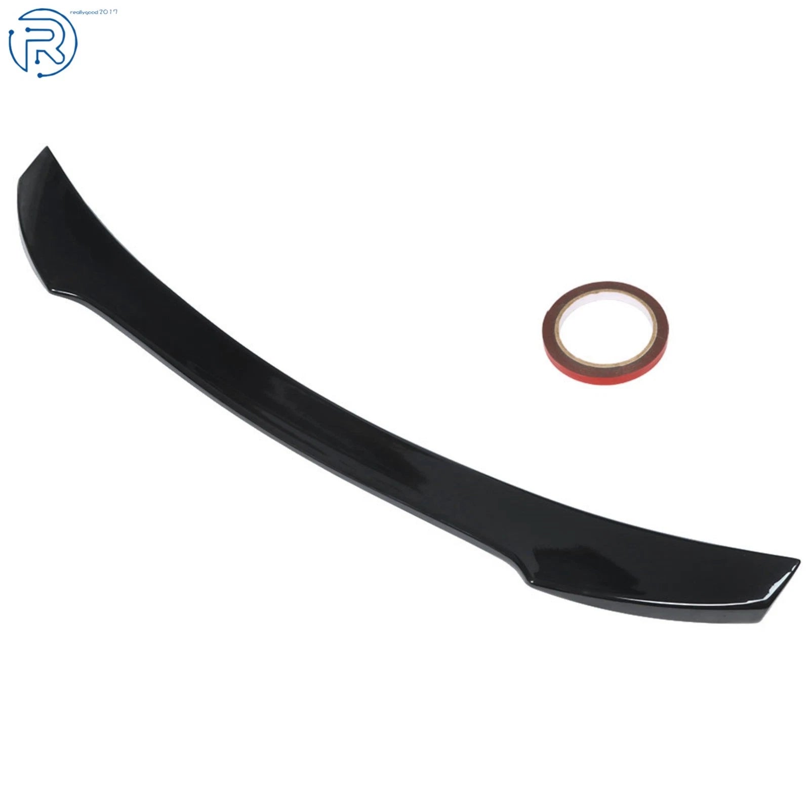 Glossy Black Rear Spoiler Wing for Honda Civic (2017-2021)