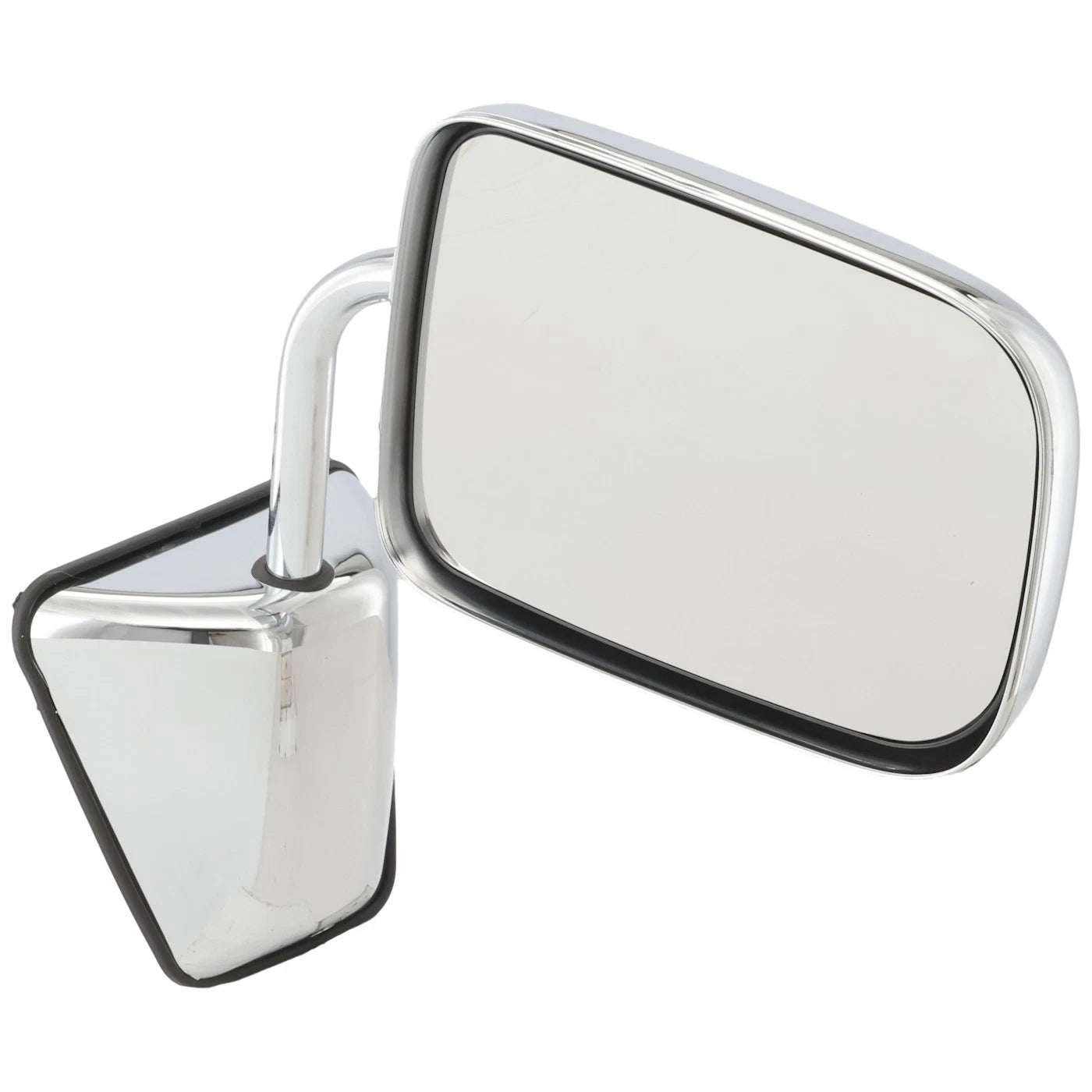 Manual Mirror for Dodge Ramcharger (1988–1993) Front Right Chrome Folding