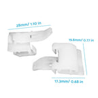 10x Window Weatherstrip Exterior Clip for Toyota LandCruiser (1980–1997)