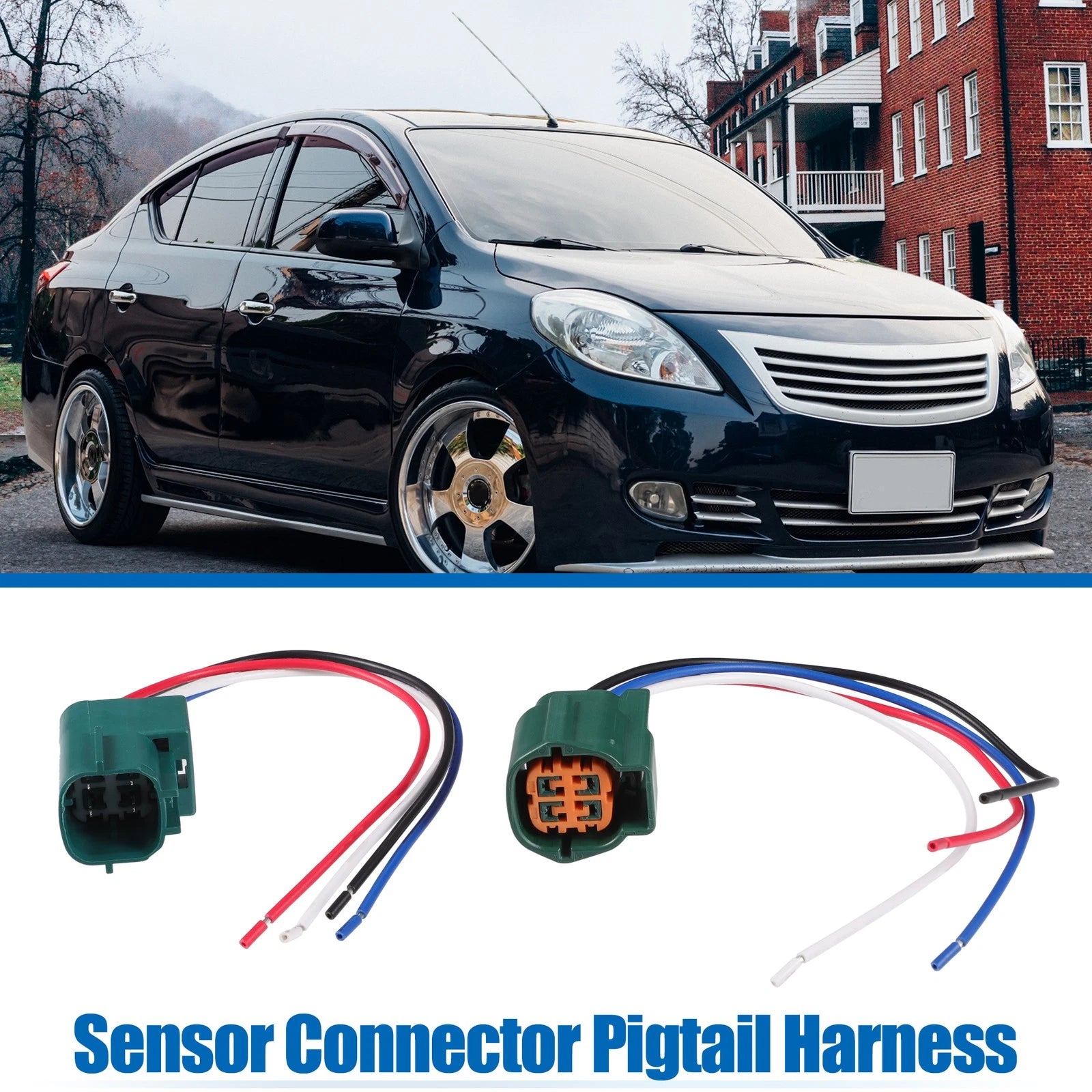 Set of 4 O2 Sensor Connector Cables for Nissan Infiniti (Year Range Not Specified)