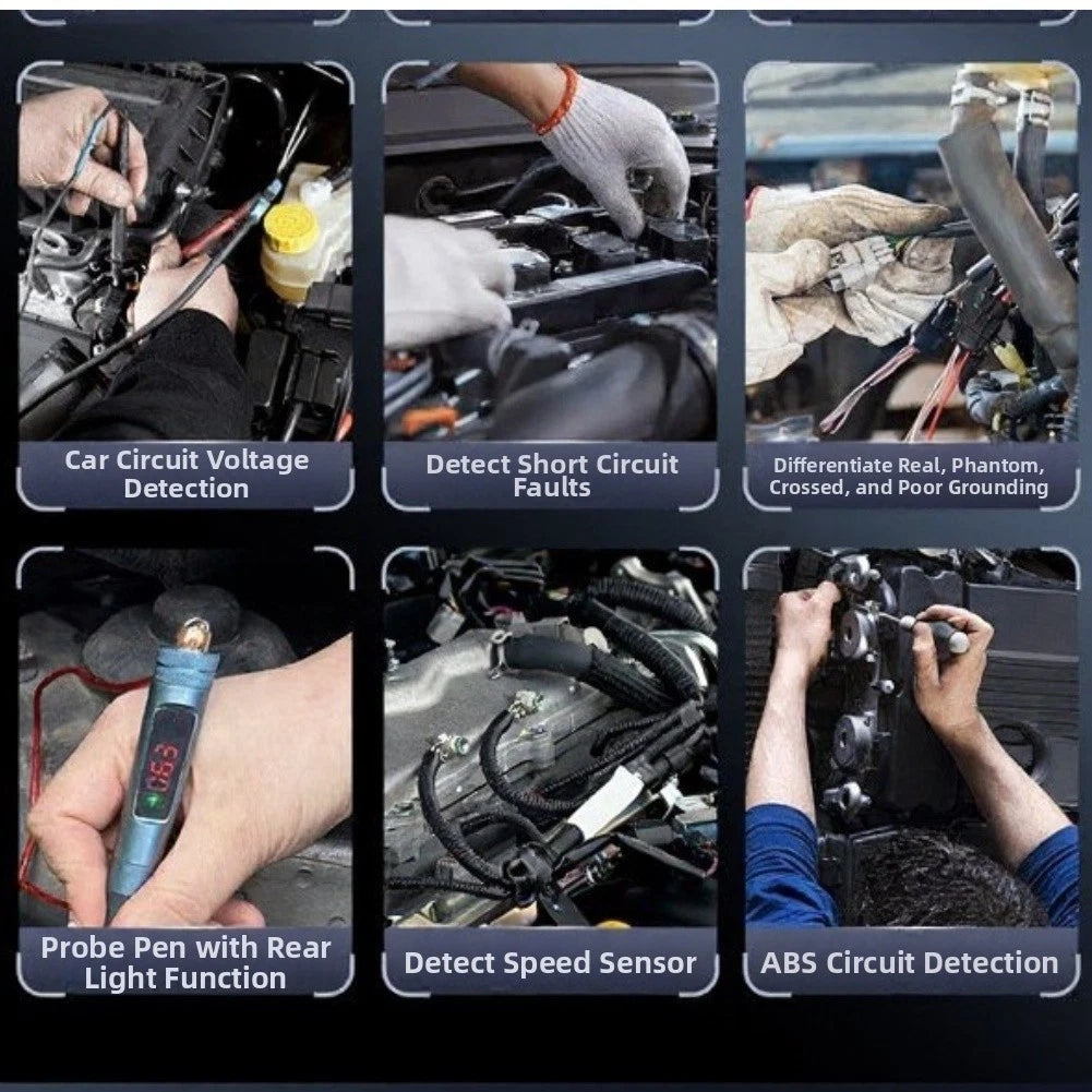 Multifunction Tester for Car Truck (4.5V to 36V) - Short Circuit Detection