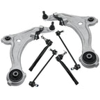 Set of 6 Front Lower Control Arms Outer Tie Rods Sway Bar for Nissan Maxima (2009–2014)