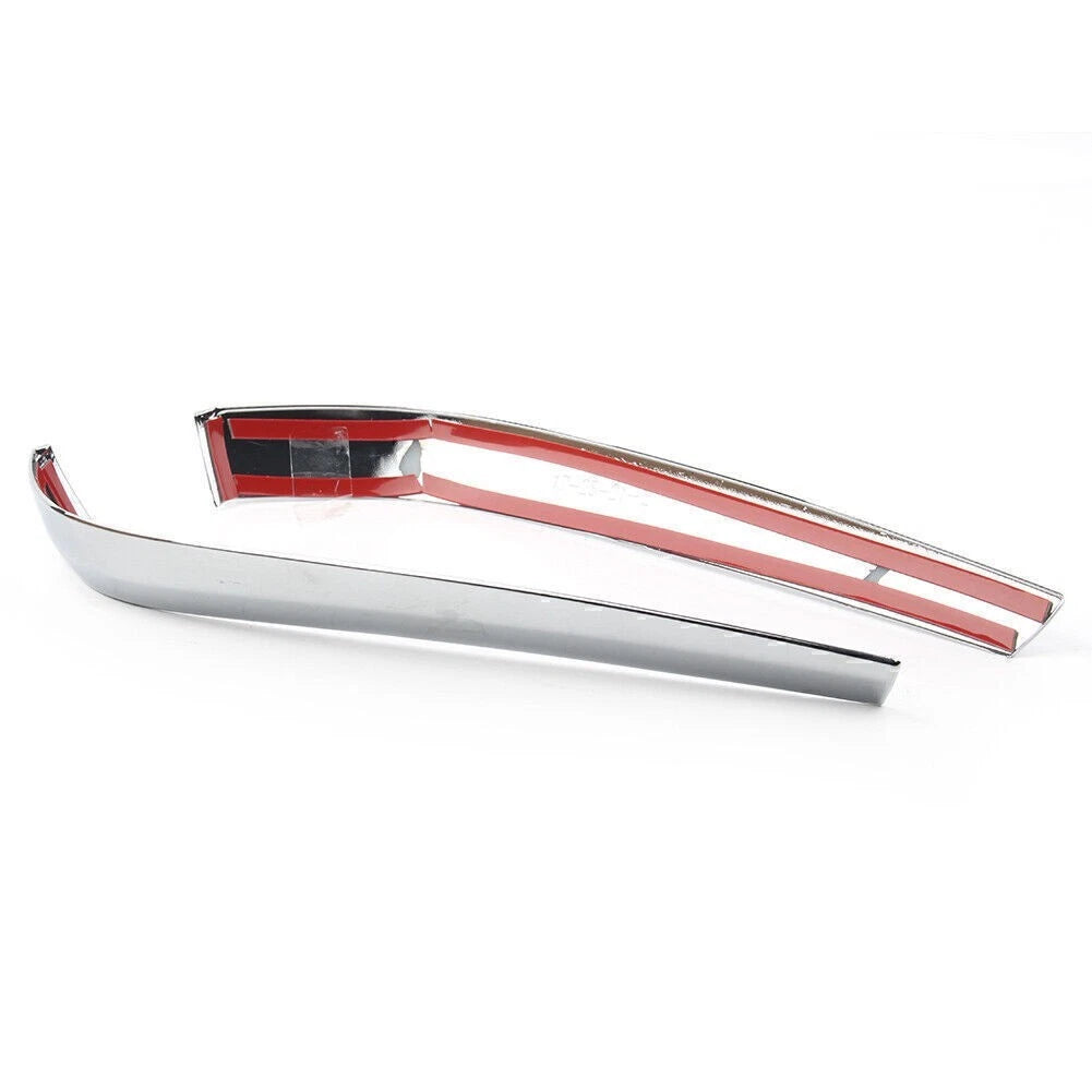 Chrome Side Rearview Mirror Stripe Cover Trim for Toyota Camry (2018–2019)