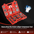 24 Pack Disc Brake Caliper Compressor Tool Set for