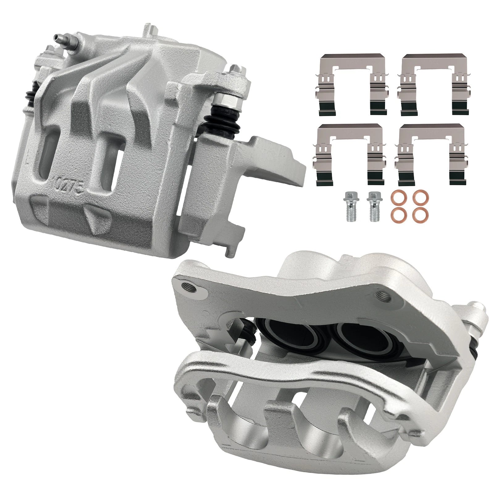 Set of 2 Front Disc Brake Calipers for Subaru Outback WRX (2010–2021)