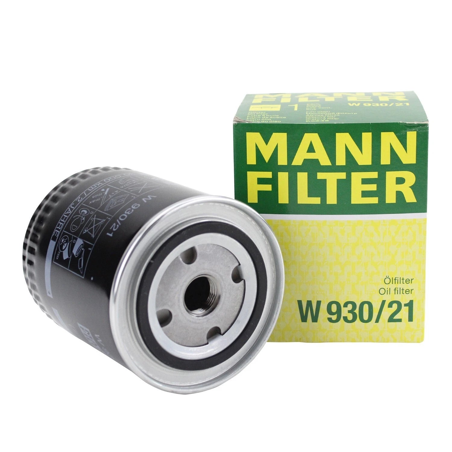 OEM Mann Engine Oil Filter W 930/21 for VW Passat Audi 90 A4 Quattro S4 (1990–2001)