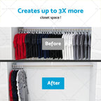 30PCS Clothes Hanger Connector Hooks for Closet Organizer