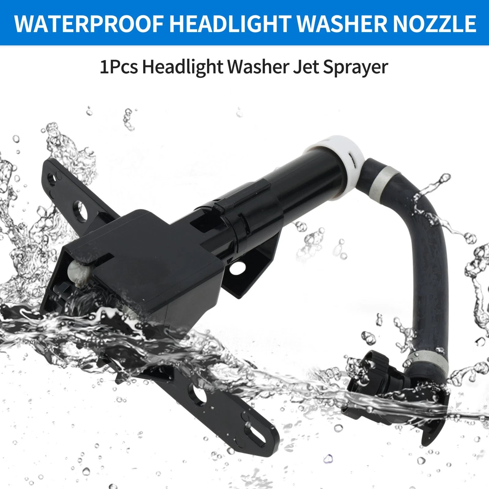 Left Passenger Side Headlight Washer Nozzle for Subaru Forester (2014–2018)