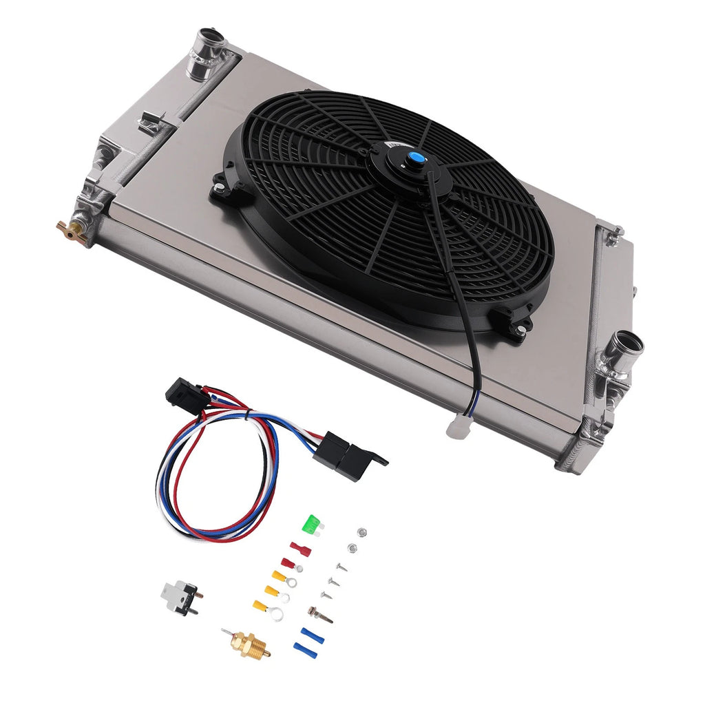 2 Row Radiator Fan Shroud Relay Kit for BMW E30 E36 325i 328i (1988–1999) DPI1841