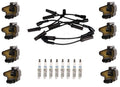 Set of 8 Ignition Wires & 8 Spark Plugs for Silverado 1500 Yukon H2 (2000–2006)