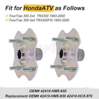Rear Wheel Hubs for Honda FourTrax 300 4x4 TRX300FW (1993–2000)