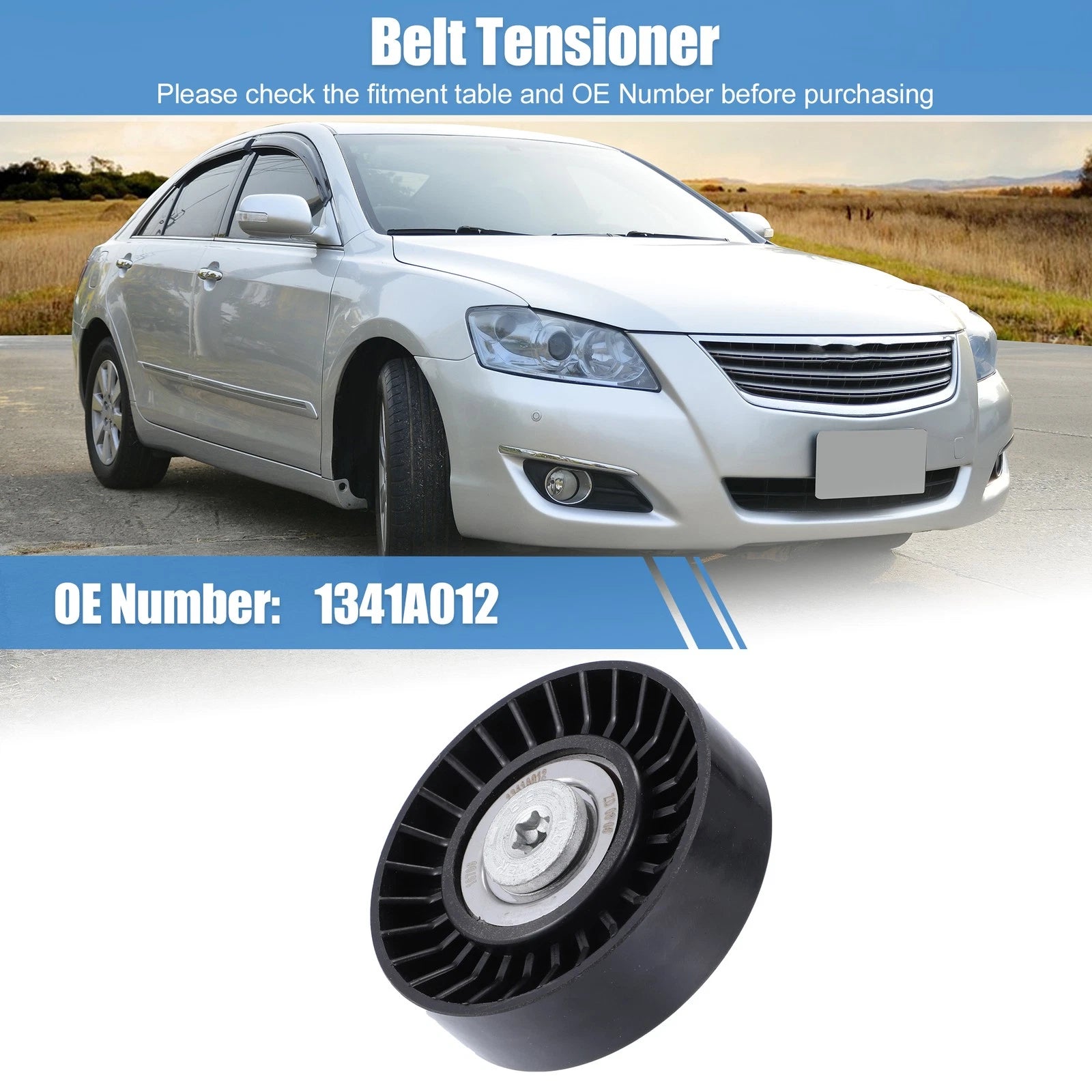 Engine Belt Tensioner Pulley for Mitsubishi Outlander (2003–2006) 1341A012