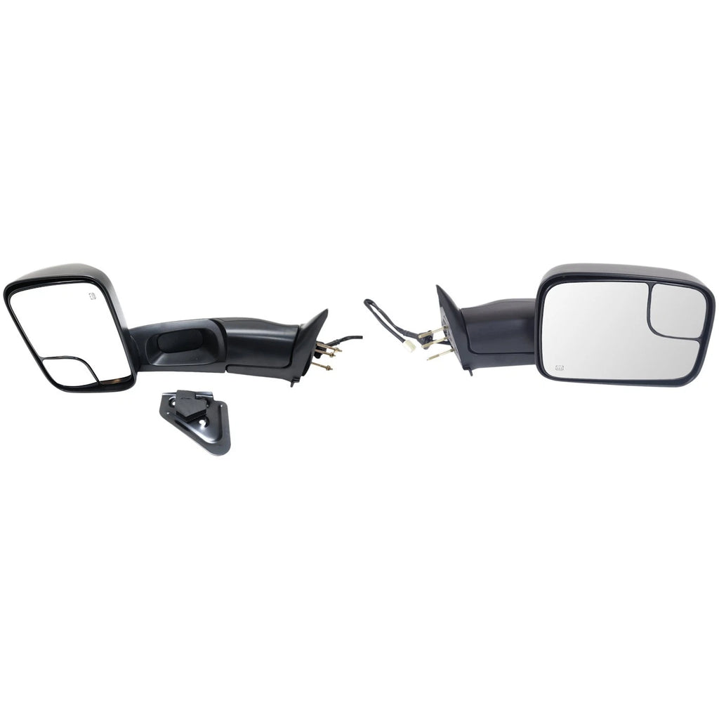 Set of 2 Heated Towing Mirrors for Ram 3500