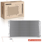 A/C Condenser with Bracket & Receiver Drier for Kia Optima (2017–2018)