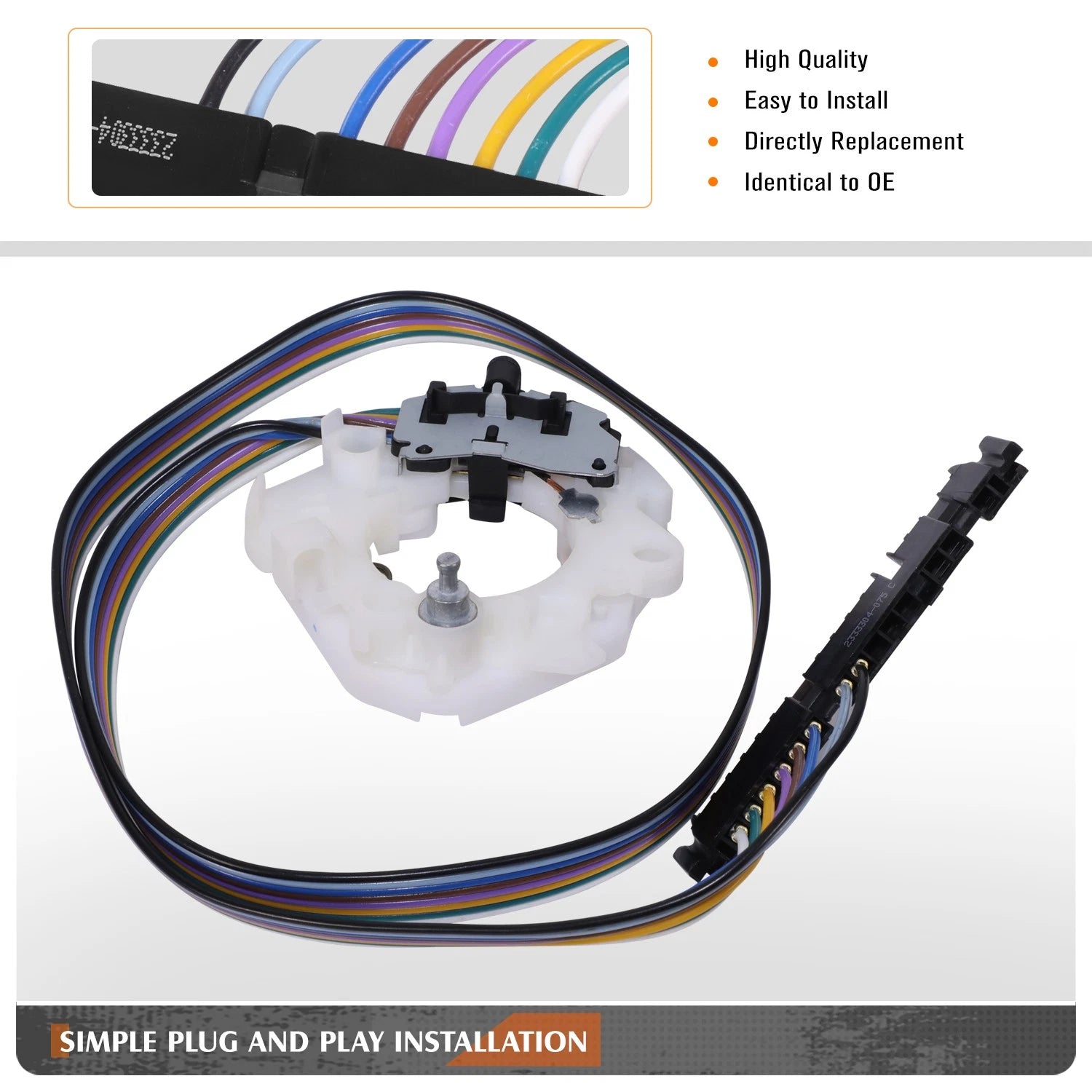Turn Signal Combination Switch for Chevy/GMC C/K/P/G Pickup Suburban Jimmy (1967–1972)
