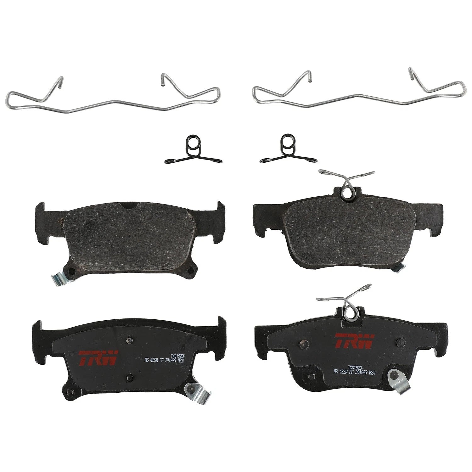 Set of 4 Disc Brake Pads for Buick Envision (2016–2020)