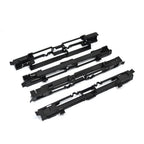 Set of 4 Roof Covers for Car (13125719, 5187878, 5187915) Black