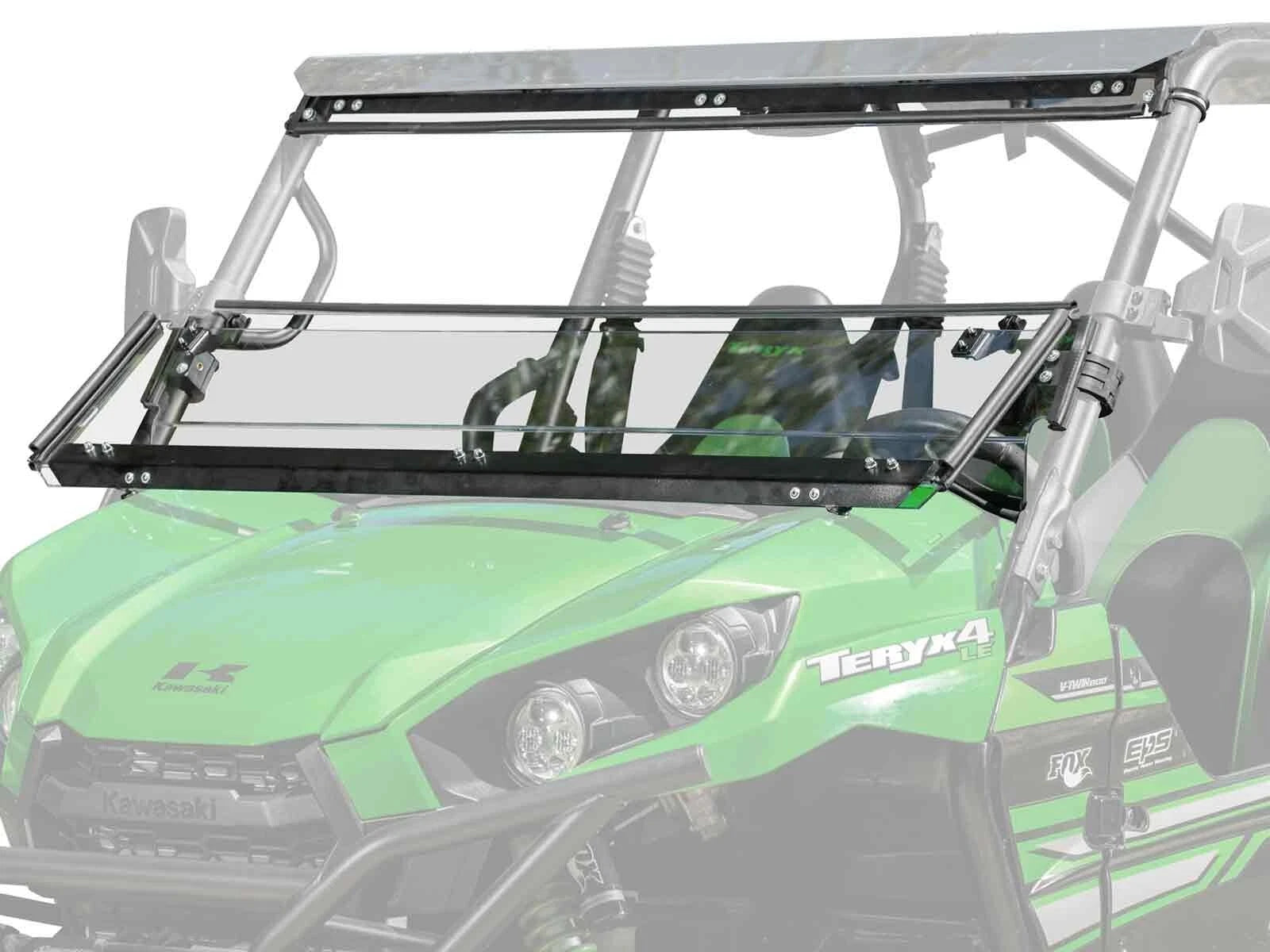 Scratch Resistant Full Windshield for Kawasaki Teryx 800 / 4 800 (2016–2023)