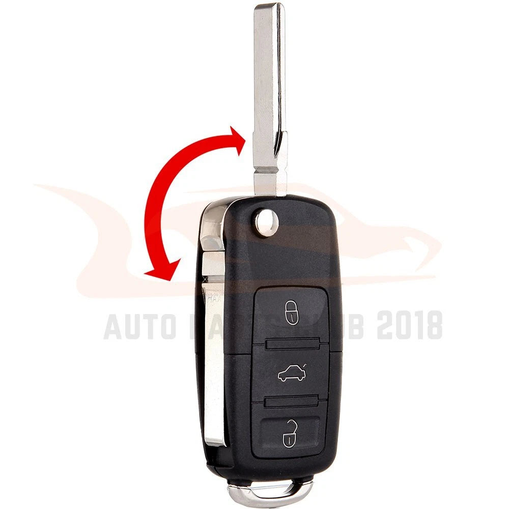 Keyless Key Fob Remote Case Shell for Volkswagen Beetle Passat Jetta (2000–2001)