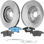 Disc Brake Rotor and Pad Kit for Ford Fusion, Lincoln MKZ (2013–2020)