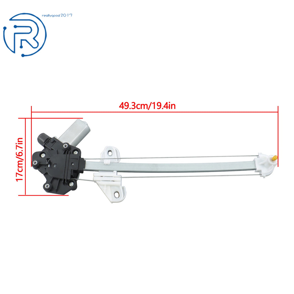 Rear Right Power Window Regulator with Motor for Honda Civic (2012-2015)