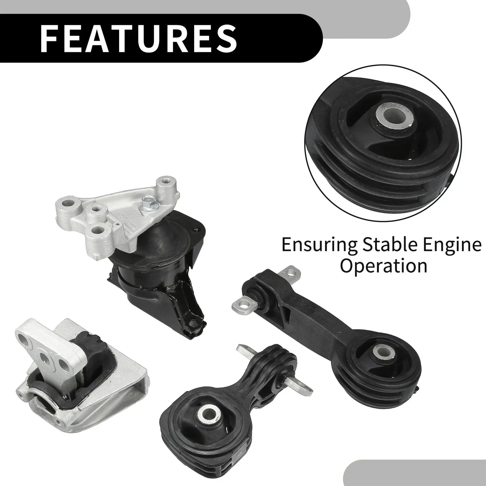 Engine Torque Strut Mount Set for Honda Civic (2006-2010)