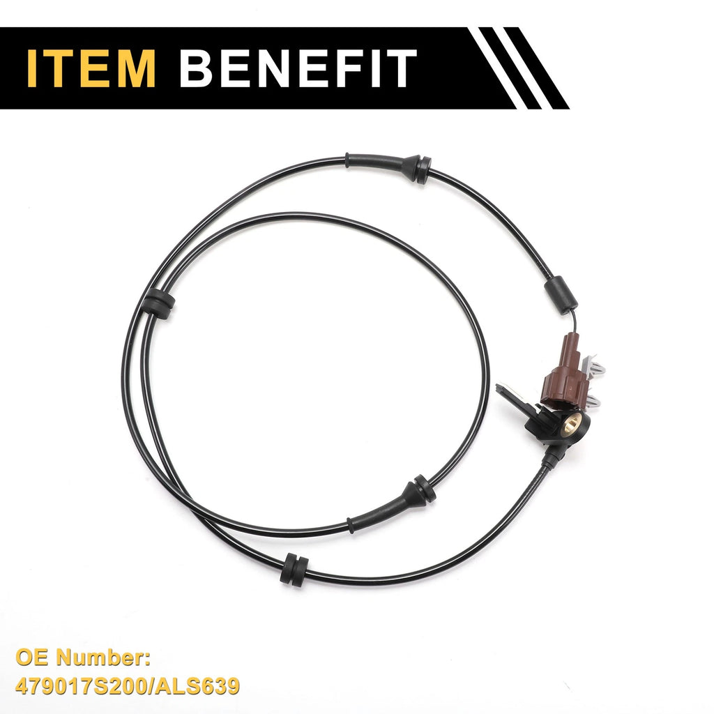 ABS Wheel Speed Sensor No. 479017S200/ALS639 for Nissan Titan (2004–2011) Rear Left