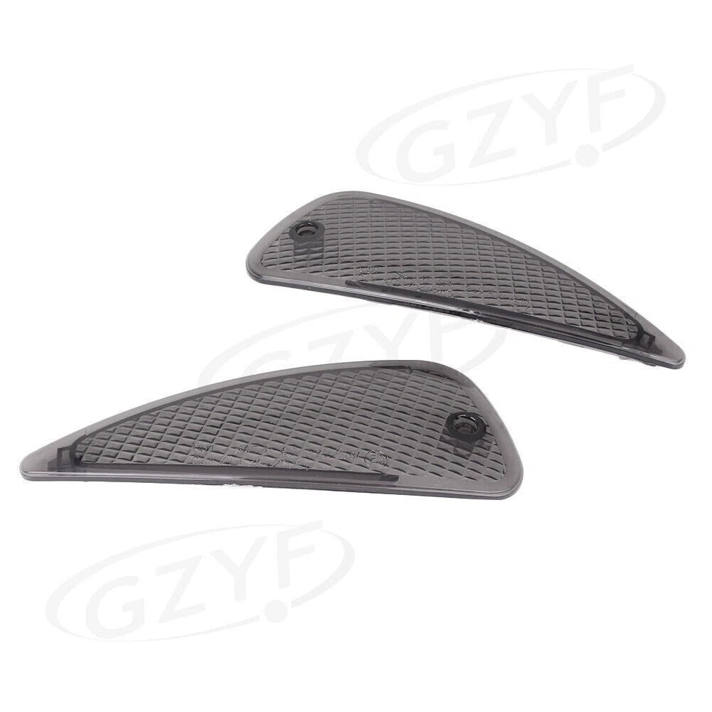 Front Turn Signal Smoke Lens Cover for BMW K1200RS (1997–2001) Pair