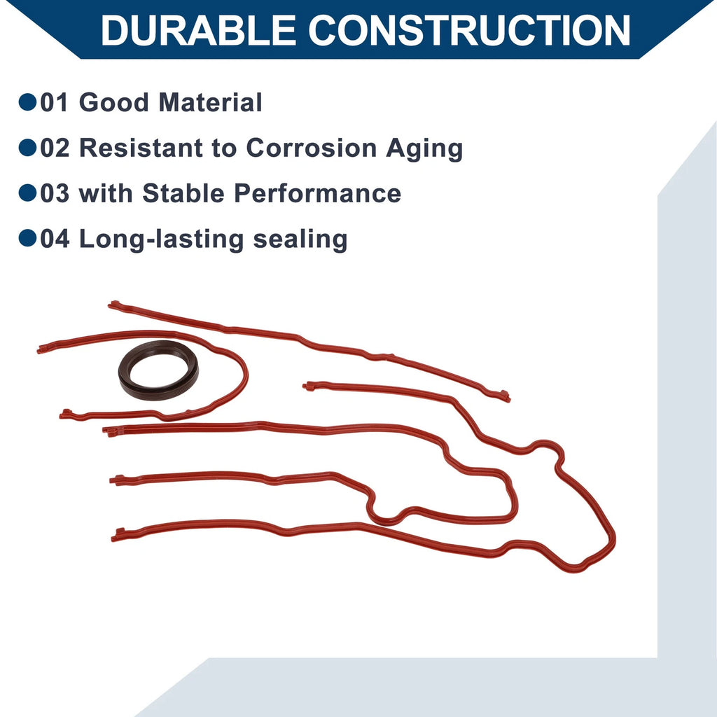Set of 1 Engine Timing Cover Gasket JV1159 for Ford Mustang (1996–2004)