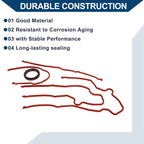 Set of 1 Engine Timing Cover Gasket JV1159 for Ford Mustang (1996–2004)