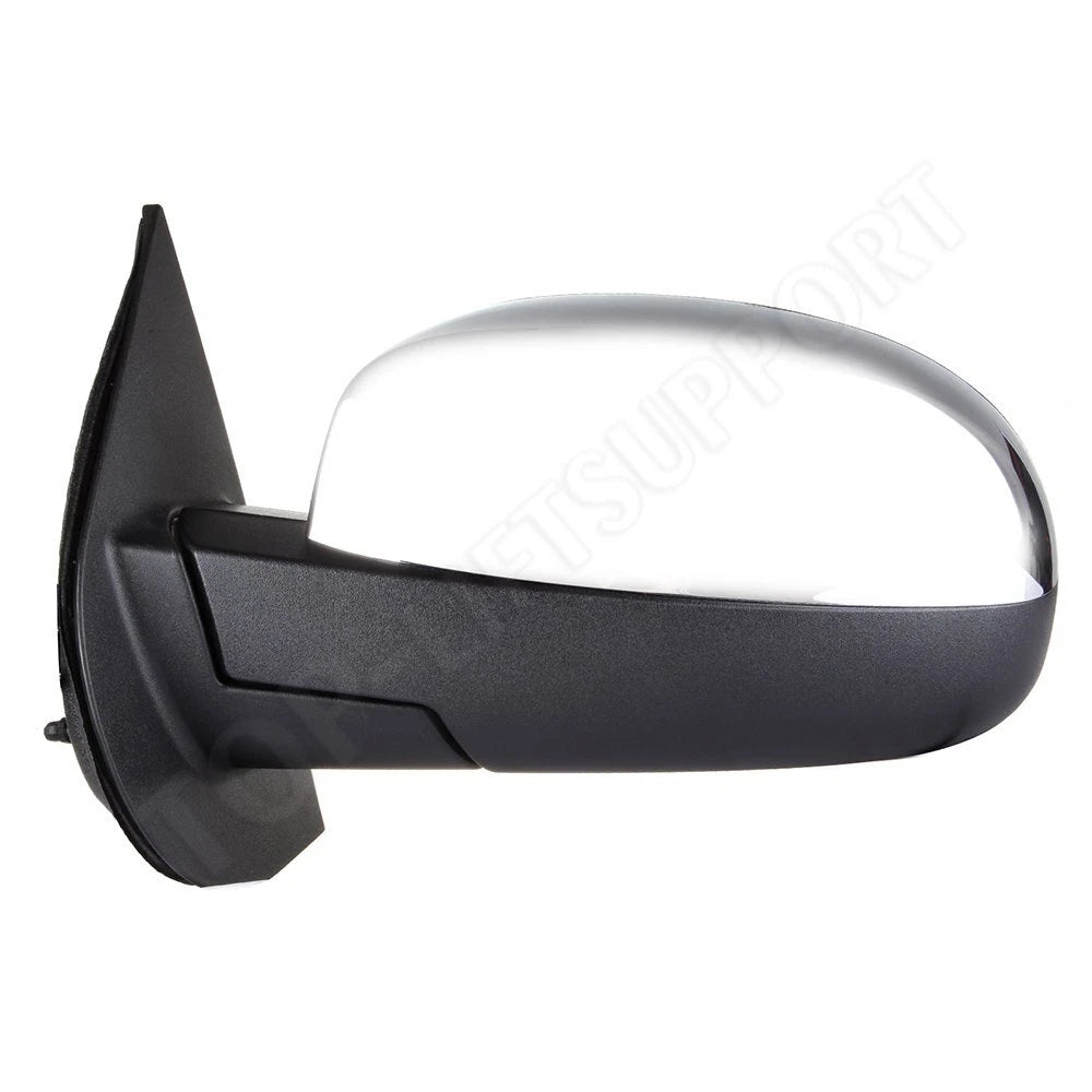 Power Fold Heated Side Mirror with Puddle Signal Chrome for Chevy GMC (2007–2013)