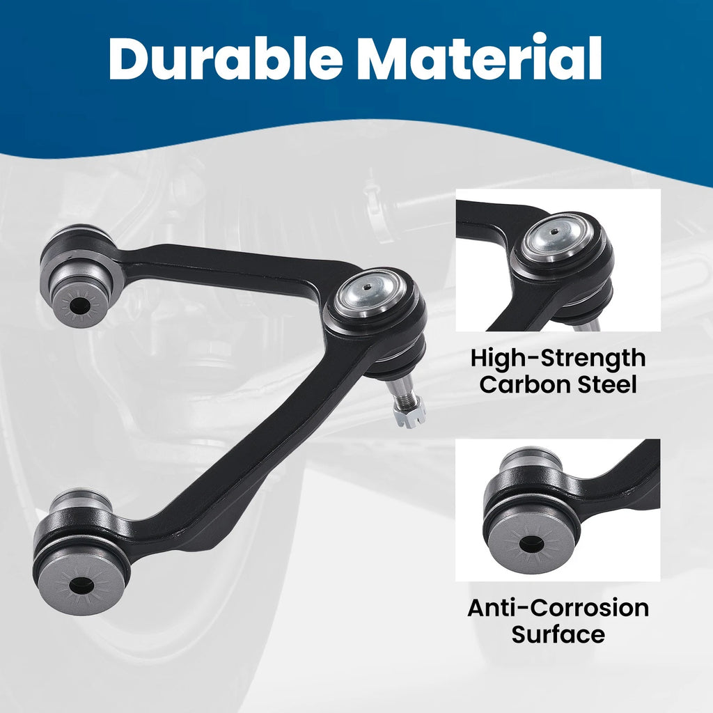 8x Front Suspension Kit for Ford Expedition F-150 (1997–2003) Upper Control Arm + Ball Joint