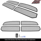 Stainless Black Mesh Grille for Ram 1500 (2013-2021)
