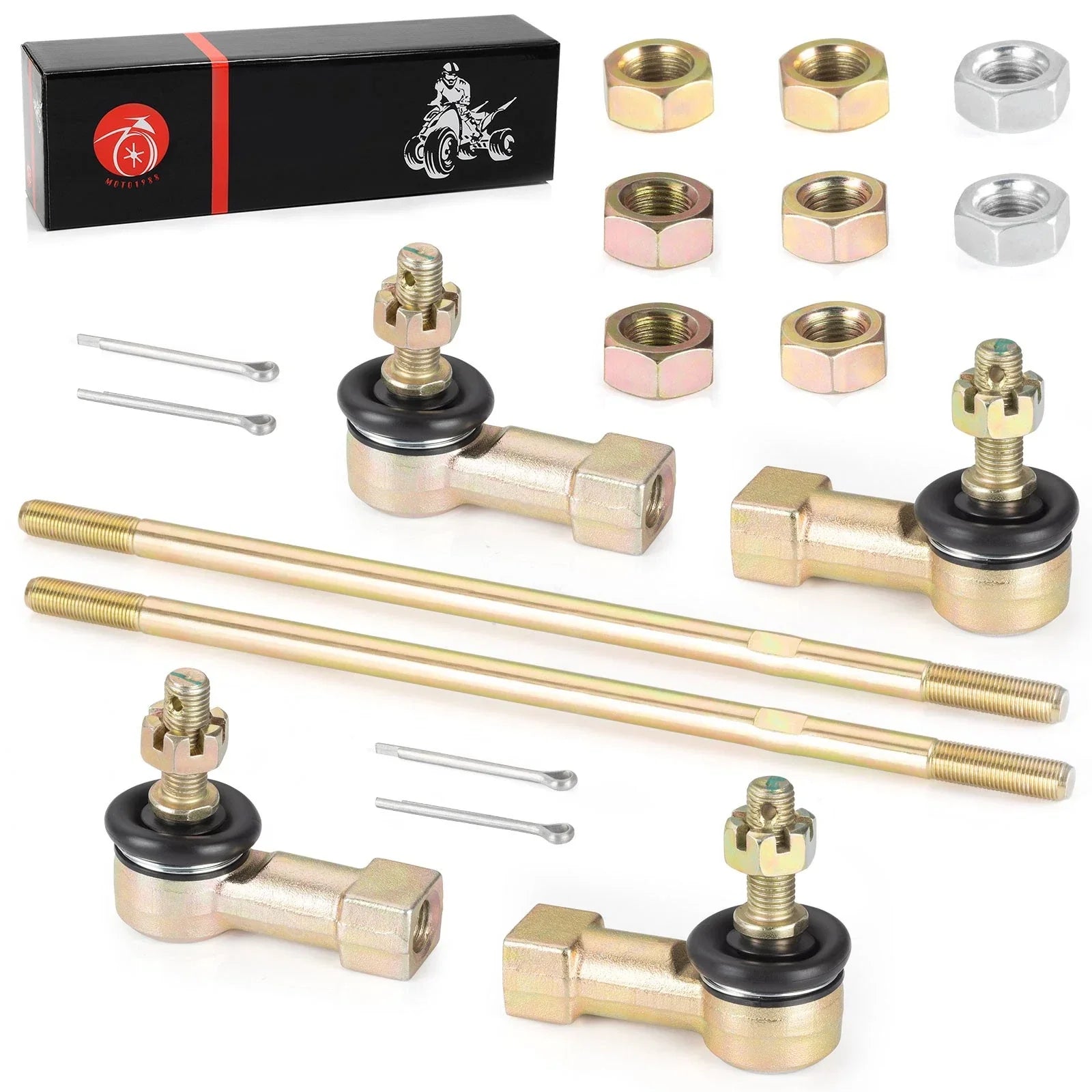 2 x Tie Rod Ends Kit for Honda TRX450R TRX450ER (2004–2013)