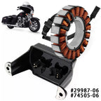 Stator 29987-06 + Regulator Rectifier 74505-06 for Harley FLHT FLHR FLTR (2006–2008)