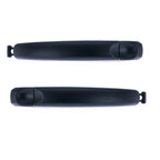 2 x Rear LH+RH Primed Black Door Handle for Volkswagen Amarok 2H (2010–2023)