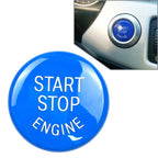 Blue Engine Start Stop Button Cover for BMW E Chassis 1 3 5 X1 X3 X5 X6