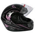 Full Face Helmet for Motorcycle (DOT Approved, Size S M L XL)