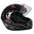 Full Face Helmet for Motorcycle (DOT Approved, Size S M L XL)