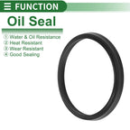Set of 5 Oil Seal Rotary Shaft Seal NBR Rubber 67x75x5mm