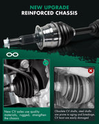 CV Axle for Chevy Silverado 2500 HD GMC Sierra 2500 HD (2011–2014) 4WD