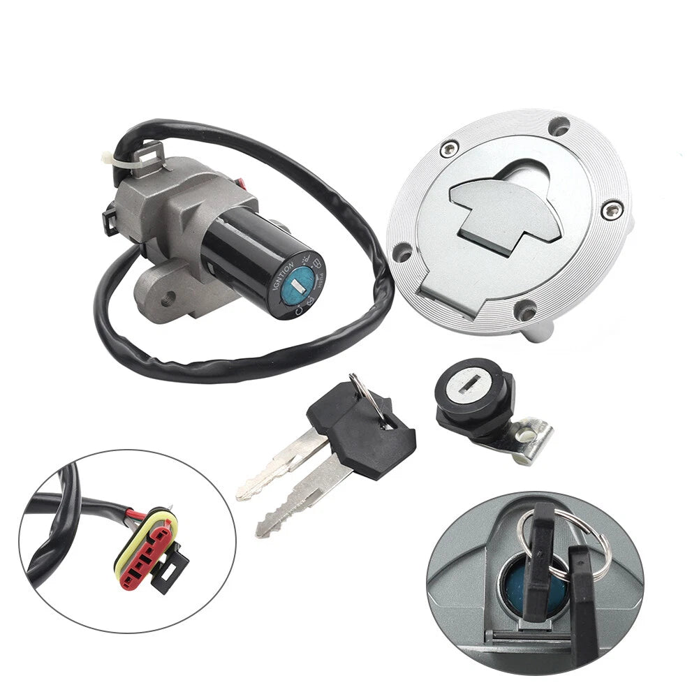 Ignition Switch Gas Cap Seat Lock Set for MV Agusta F4 750 1000 Brutale 910