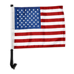 Saddlebag Trunk Mount American Flagpole for Harley Touring (1993–2022)