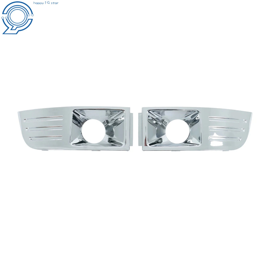 Set of 2 Front Fog Light Trim Covers for Ford Flex (2009-2012) Chrome